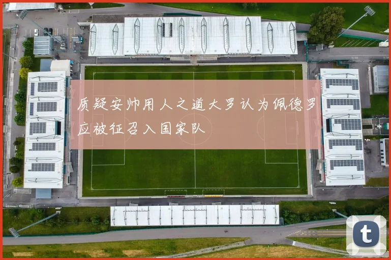 质疑安帅用人之道大罗认为佩德罗应被征召入国家队